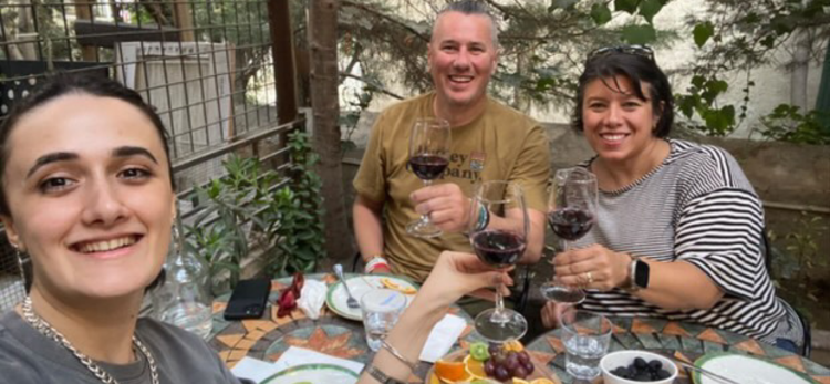 Wine tasting event in Baku featuring local Azerbaijani wines